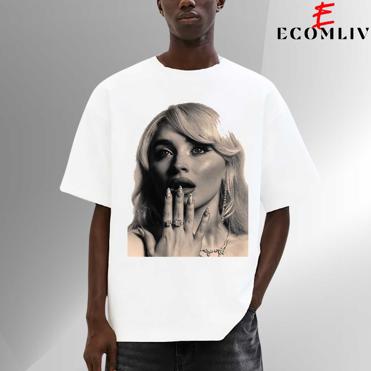 Sabrina Carpenter Graphic Shirt, Unisex Streetwear T-Shirt